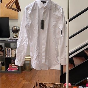 Banana Republic White Button Up